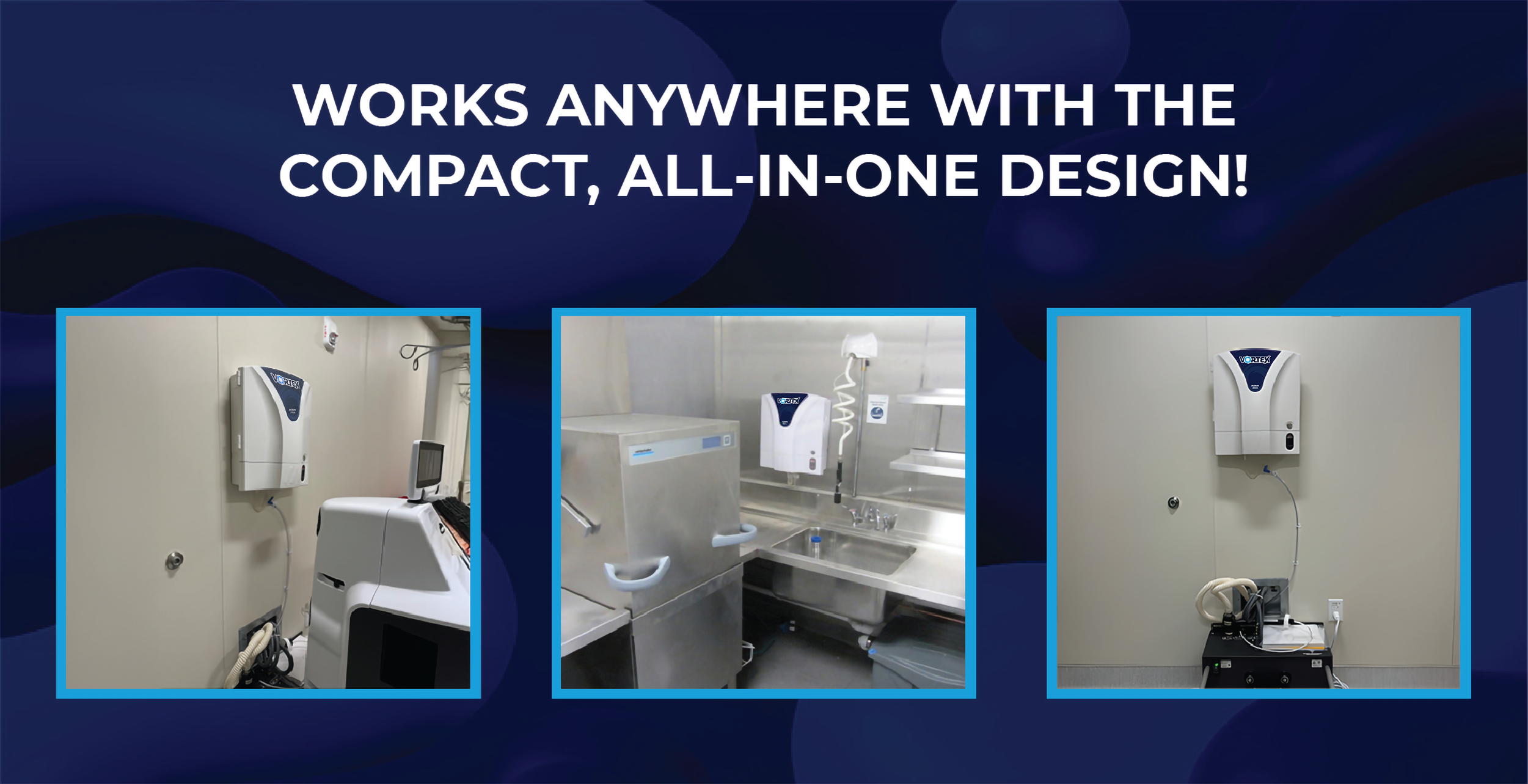 Examples of drains where Vortex is effective